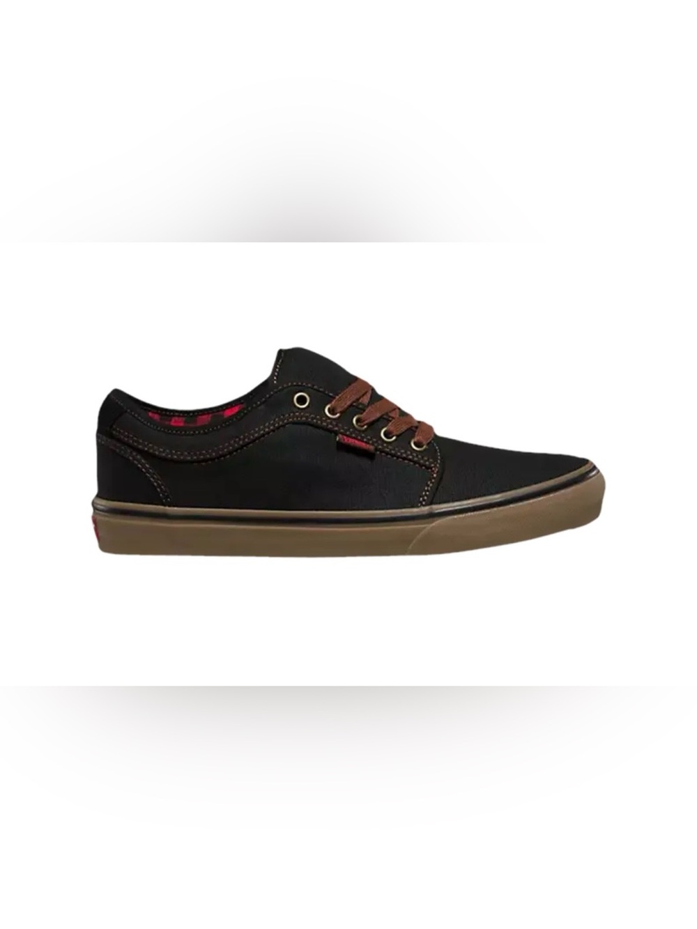 Vans Chukka Low Buffalo Plaid Red And Black Checkered Size Men’s 10.5